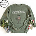 Hold Partner Im Overstimulated Funny Cowboy Frog - Adult & Kids T-Shirts, Sweatshirts & Hoodies apparel design preview 1