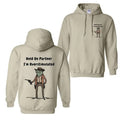 Hold Partner Im Overstimulated Cowboy Frog Gen Z - Adult & Kids T-Shirts, Sweatshirts & Hoodies apparel design preview 1