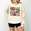 Holly Jolly Merry Bright Cute Party Xmas - Adult & Kids T-Shirts, Sweatshirts & Hoodies apparel design preview 1