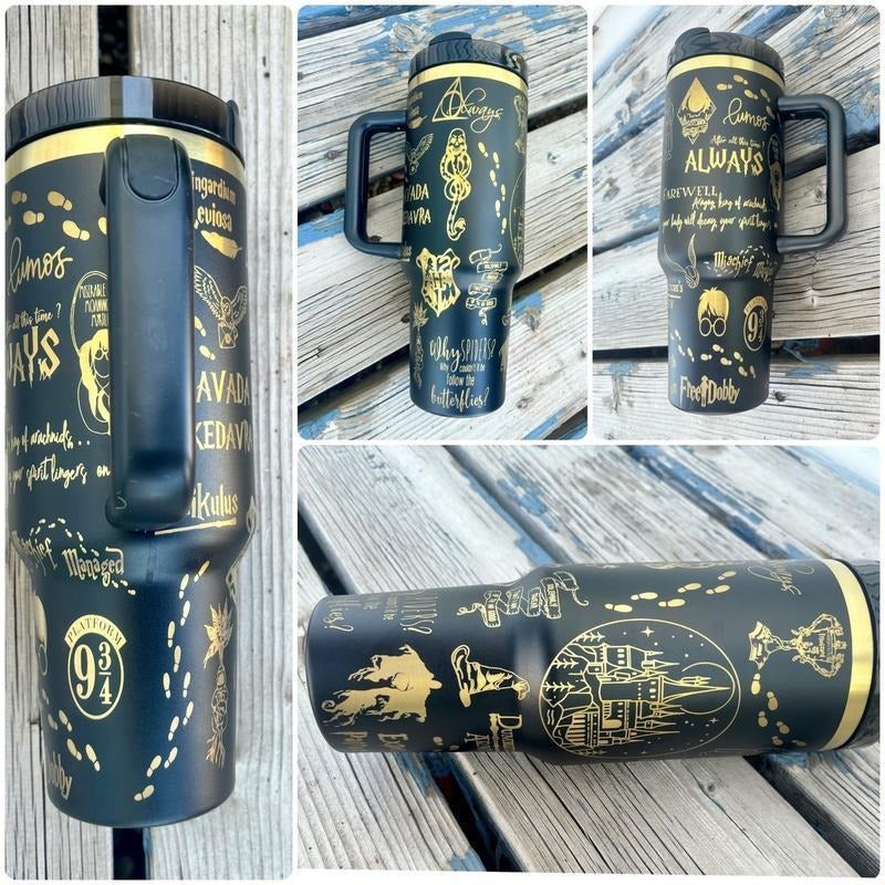 Hollyreeddesigns Wizards World Tumbler Lid Stainless - Adult & Kids T-Shirts, Sweatshirts & Hoodies apparel design preview 1