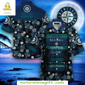 Seattle Mariners Hawaiian MLB Baseball Aloha D6LVDLGU - Adult & Kids T-Shirts, Sweatshirts & Hoodies apparel design preview 1