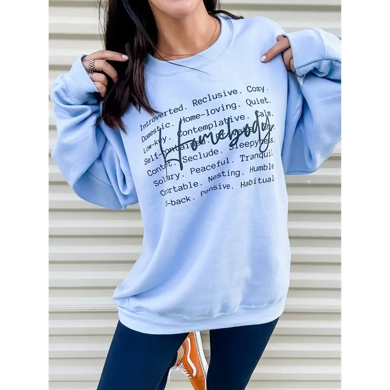 Homebody Words - Adult & Kids T-Shirts, Sweatshirts & Hoodies apparel design preview 1