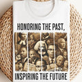 Honoring Past Inspiring Future Black History Month - Adult & Kids T-Shirts, Sweatshirts & Hoodies apparel design preview 1