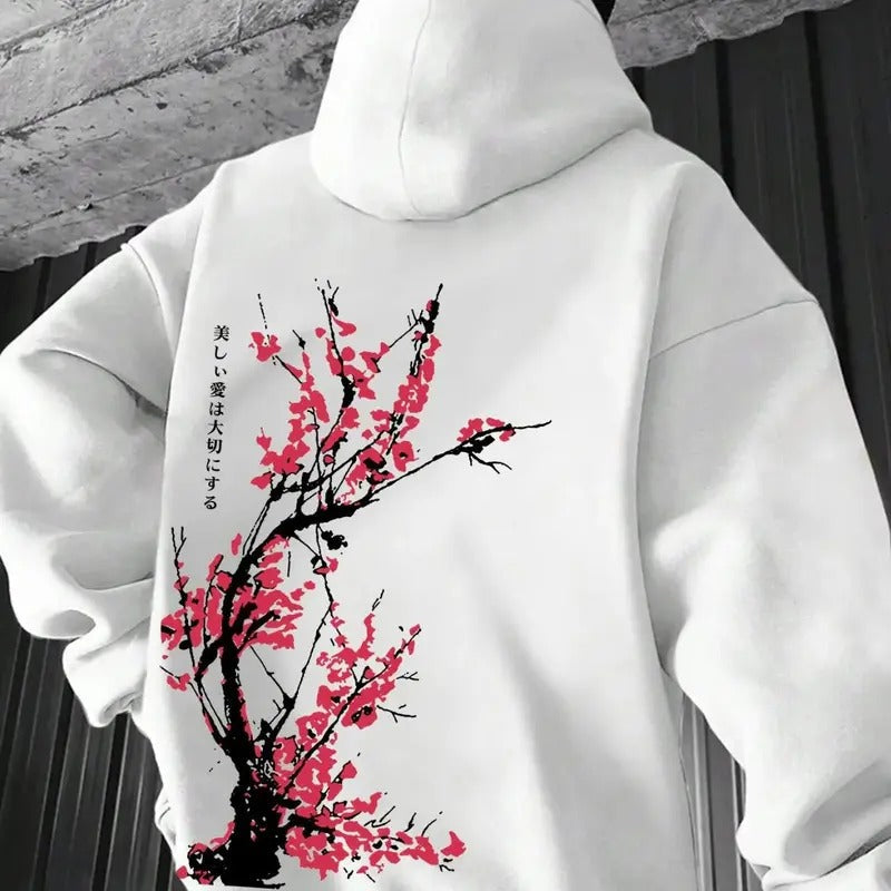 Floral Print Drop Shoulder Casual Streetwear Regular - Adult & Kids T-Shirts, Sweatshirts & Hoodies apparel design preview 1