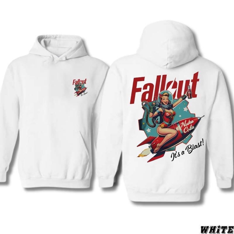 Nuka Coca Fallout Vintage Man 100% Cotton Sleeve - Adult & Kids T-Shirts, Sweatshirts & Hoodies apparel design preview 1