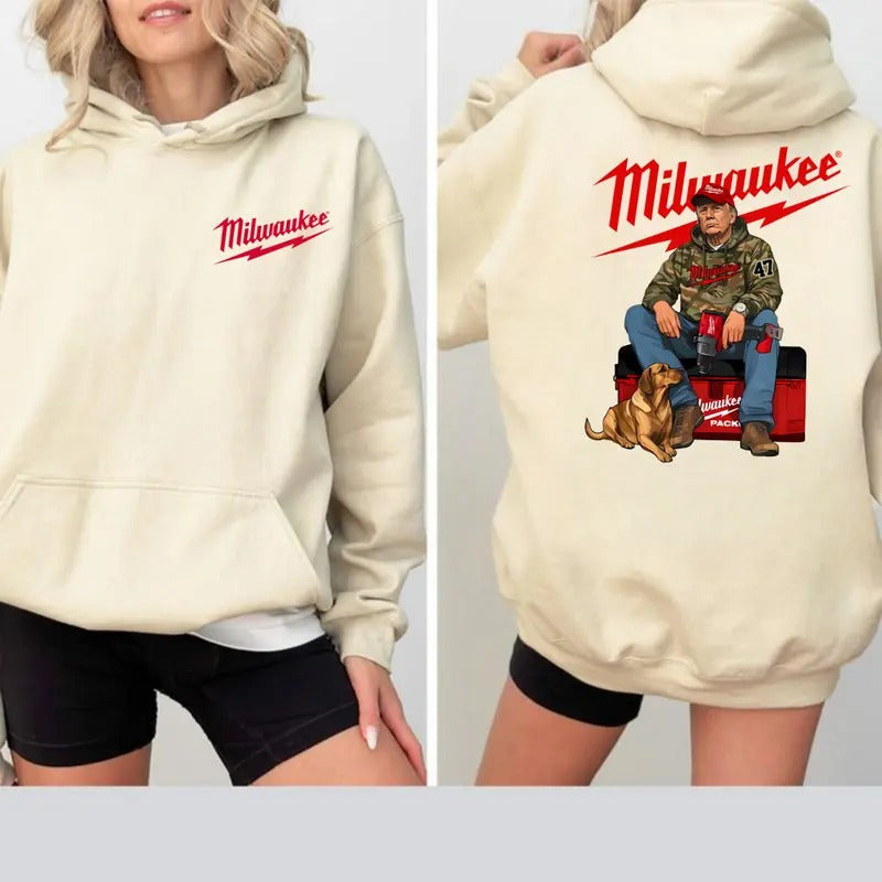 Milwaukeee Trummm Camo - Adult & Kids T-Shirts, Sweatshirts & Hoodies apparel design preview 1