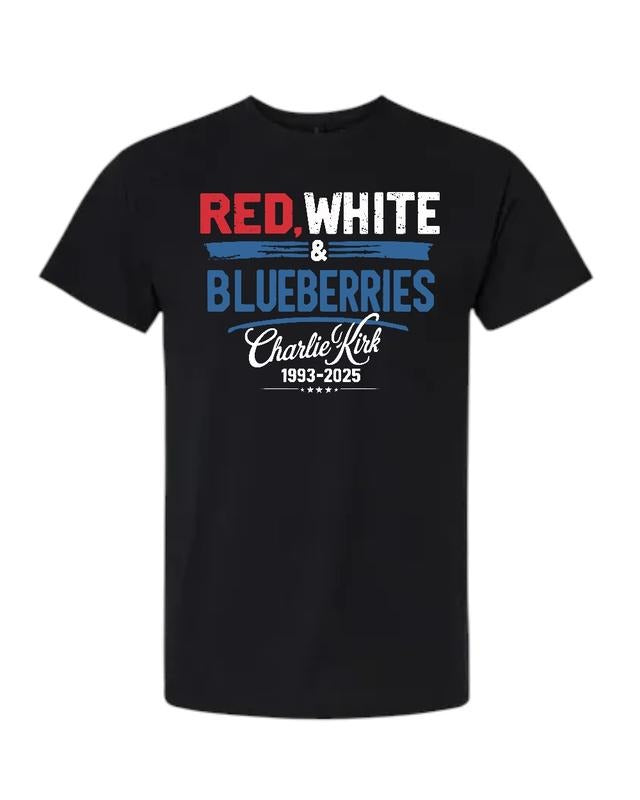 Red White Blueberries Comfy Quality - Adult & Kids T-Shirts, Sweatshirts & Hoodies apparel design preview 1
