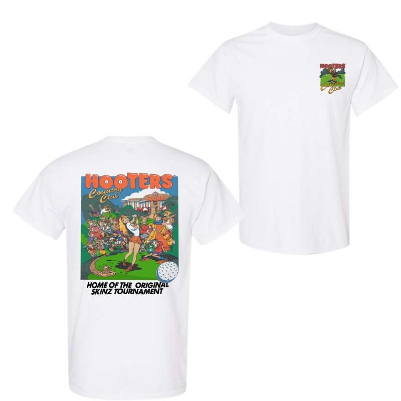 Hooters Country Club 2 Side - Adult & Kids T-Shirts, Sweatshirts & Hoodies apparel design preview 1
