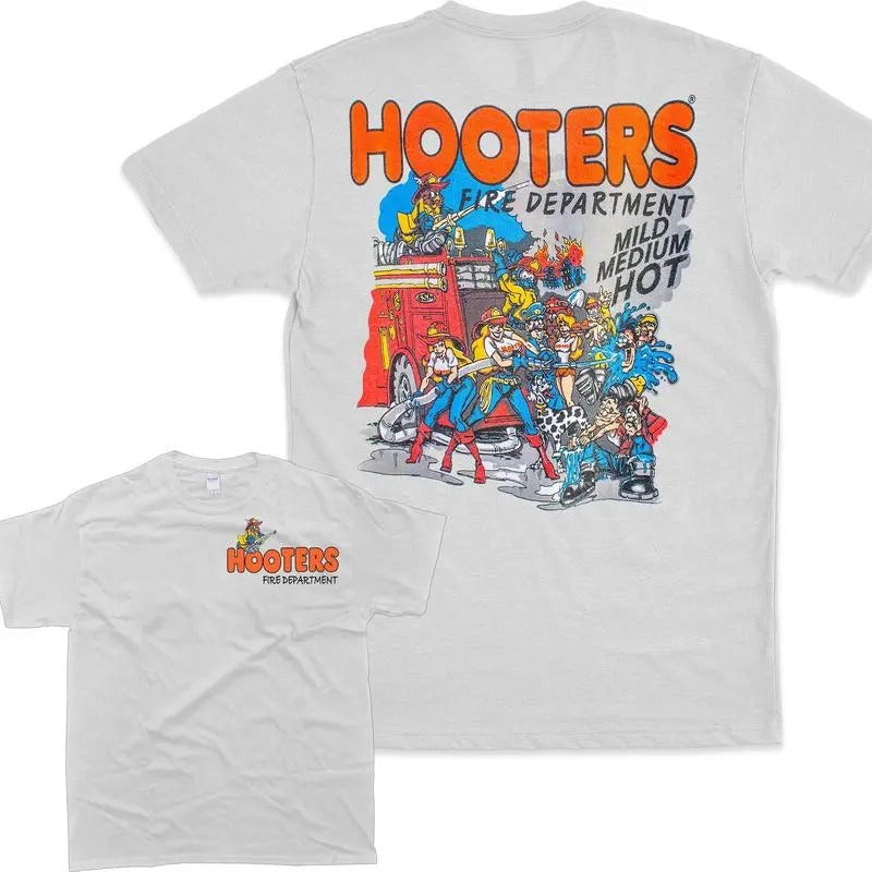 Hooters Fire Department - Adult & Kids T-Shirts, Sweatshirts & Hoodies apparel design preview 1