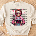 Horror Characters Valentine Pink Scary Movie - Adult & Kids T-Shirts, Sweatshirts & Hoodies apparel design preview 1