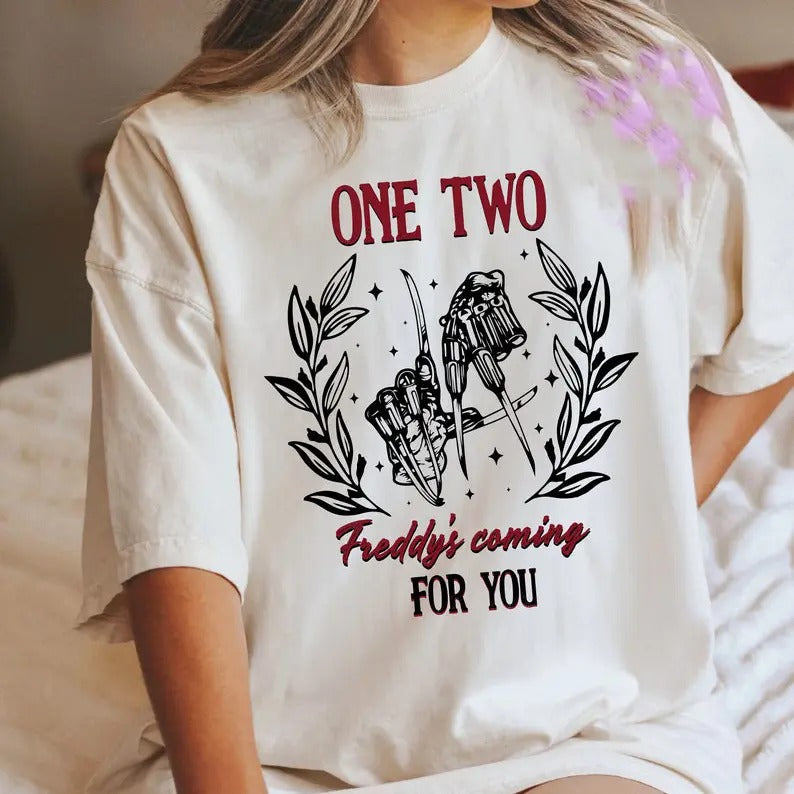 Horror Halloween Retro Scary Movie Characters One 2 - Adult & Kids T-Shirts, Sweatshirts & Hoodies apparel design preview 1