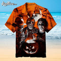 Horror Killers Screaming Halloween Hawaiian - Adult & Kids T-Shirts, Sweatshirts & Hoodies apparel design preview 1