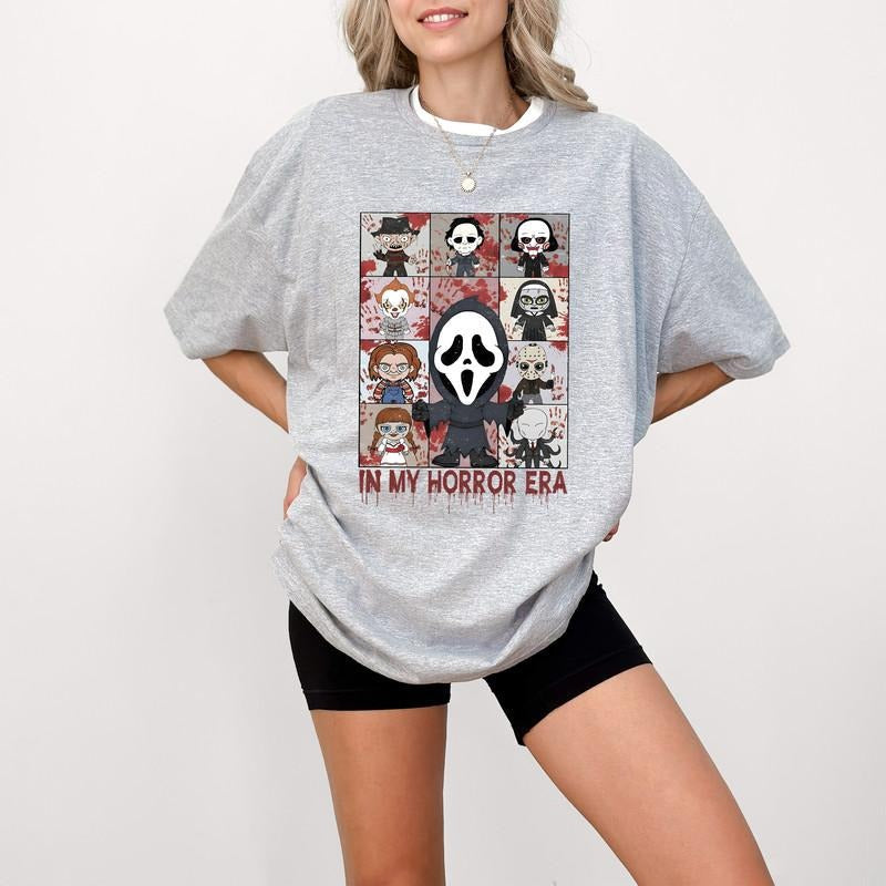 Horror Movie My Era Eras Tour Halloween Character - Adult & Kids T-Shirts, Sweatshirts & Hoodies apparel design preview 1