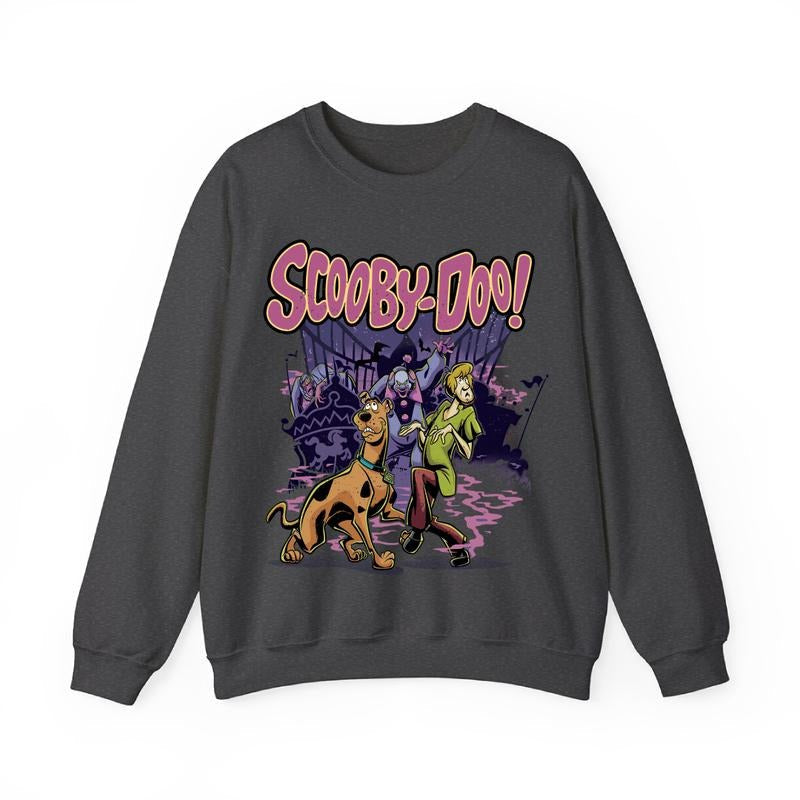 Horror Movie Scoobydoo Scooby Retro Halloween - Adult & Kids T-Shirts, Sweatshirts & Hoodies apparel design preview 1