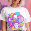 Horror Movie Halloween 90s Retro Scary Characters - Adult & Kids T-Shirts, Sweatshirts & Hoodies apparel design preview 1