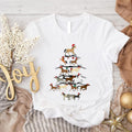 Horse Tree Animal Lover Xmas Cowboy Western Farm - Adult & Kids T-Shirts, Sweatshirts & Hoodies apparel design preview 1