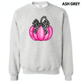 Hot Pink Leopard Bow Pumpkin 'NLB' - Adult & Kids T-Shirts, Sweatshirts & Hoodies apparel design preview 1