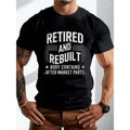 Hot RETIRED REBUILT Print Couple Street Short Sleeve - Adult & Kids T-Shirts, Sweatshirts & Hoodies apparel design preview 1