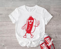 Hotdog Hot Dog Food Lover Foodie American Sausage - Adult & Kids T-Shirts, Sweatshirts & Hoodies apparel design preview 1