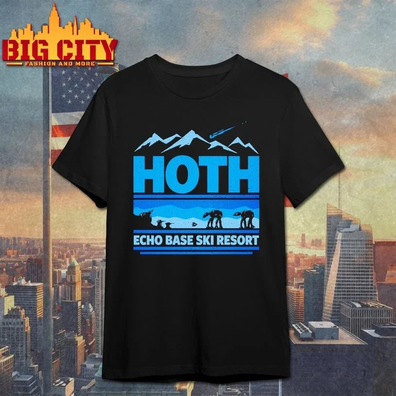 Hoth Echo Base Ski Resort - Adult & Kids T-Shirts, Sweatshirts & Hoodies apparel design preview 1