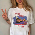 Hotter Than Hoochie Cooche Summer Vacation 90s - Adult & Kids T-Shirts, Sweatshirts & Hoodies apparel design preview 1
