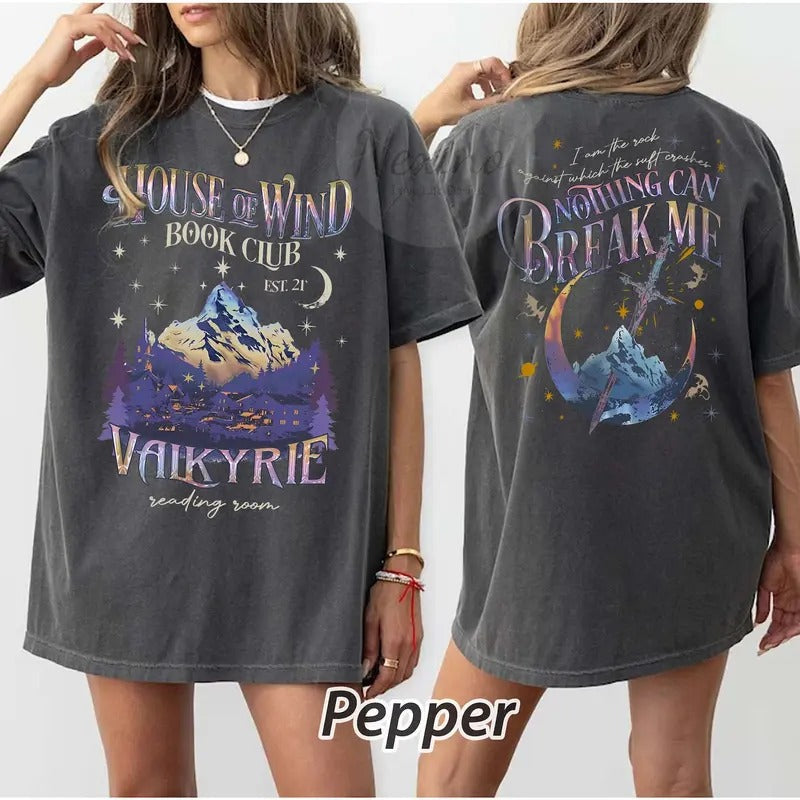 House Wind Book Club Sarah J Maas Night Court Acotar - Adult & Kids T-Shirts, Sweatshirts & Hoodies apparel design preview 1