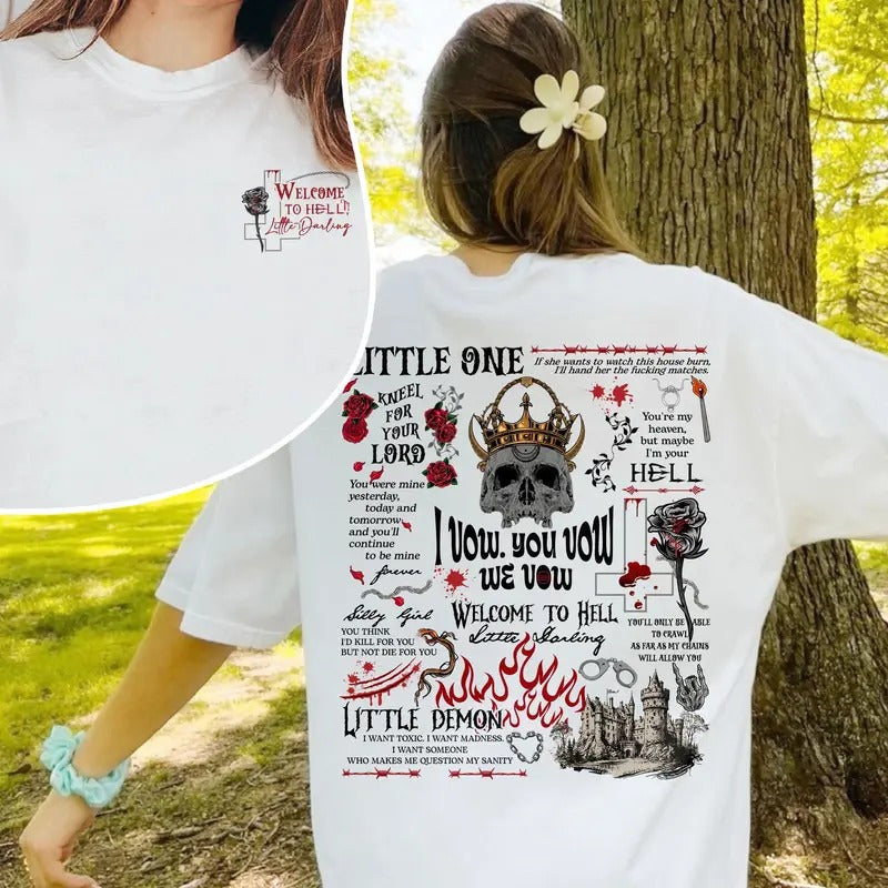 House LOrds RituaI Book Dark Romance Club Academia - Adult & Kids T-Shirts, Sweatshirts & Hoodies apparel design preview 1
