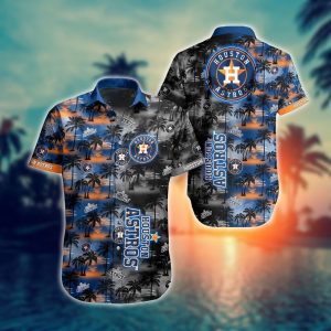 Houston Astros Baseball Hawaiian - Adult & Kids T-Shirts, Sweatshirts & Hoodies apparel design preview 1