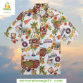Houston Astros Hawaiian MLB Baseball Tropical Palm - Adult & Kids T-Shirts, Sweatshirts & Hoodies apparel design preview 1