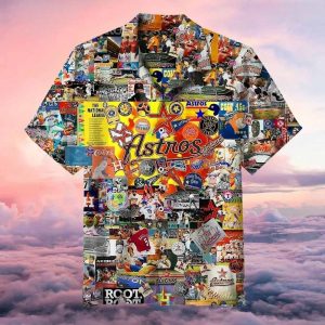 Houston Astros MLB Best Team Hawaiian Summer - Adult & Kids T-Shirts, Sweatshirts & Hoodies apparel design preview 1