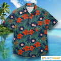 Houston Astros MLB Mens Hibiscus Hawaiian - Adult & Kids T-Shirts, Sweatshirts & Hoodies apparel design preview 1
