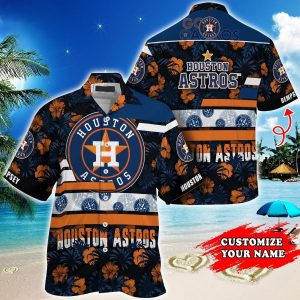 Houston Astros MLB Super Hawaiian Summer, - Adult & Kids T-Shirts, Sweatshirts & Hoodies apparel design preview 1