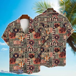 Houston Astros Major League Baseball 2024 Hawaiian - Adult & Kids T-Shirts, Sweatshirts & Hoodies apparel design preview 1