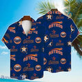 Houston Astros Major League Baseball Simple Pattern - Adult & Kids T-Shirts, Sweatshirts & Hoodies apparel design preview 1