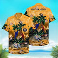 Houston Astros Parrots Couple Retro Hawaiian - Adult & Kids T-Shirts, Sweatshirts & Hoodies apparel design preview 1