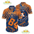 Houston Astros Aloha Personalized Hawaiian - Adult & Kids T-Shirts, Sweatshirts & Hoodies apparel design preview 1