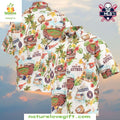 Houston Astros Hawaiian MLB Baseball Fields Hibiscus - Adult & Kids T-Shirts, Sweatshirts & Hoodies apparel design preview 1