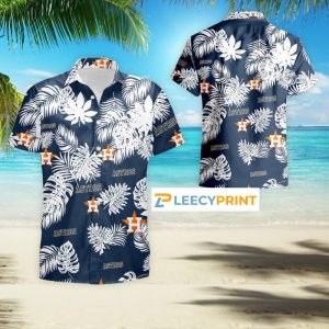 Houston Astros Tropical Flower Hawaiian For Men And - Adult & Kids T-Shirts, Sweatshirts & Hoodies apparel design preview 1