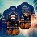 Houston Astros Tropical Hawaiian Mens Aloha Beach - Adult & Kids T-Shirts, Sweatshirts & Hoodies apparel design preview 1