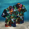 Hummingbird Fantasy Hawaiian Aloha Summer Beach - Adult & Kids T-Shirts, Sweatshirts & Hoodies apparel design preview 1
