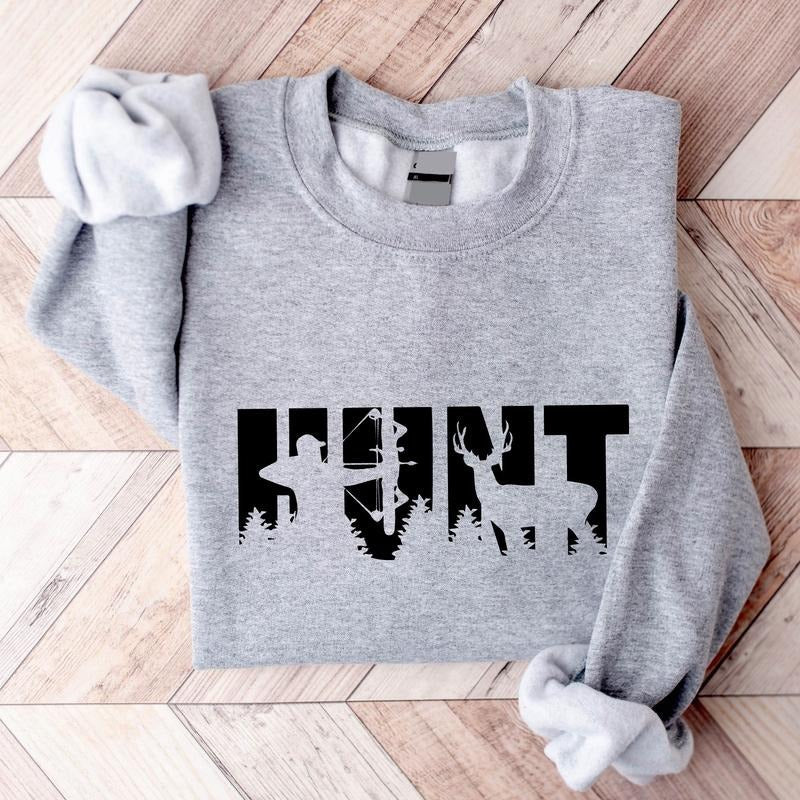 Hunt Deer Hunting Season Lover Matching Camping Trip - Adult & Kids T-Shirts, Sweatshirts & Hoodies apparel design preview 1