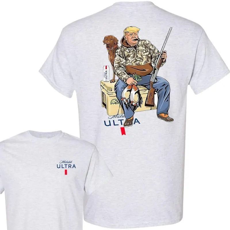 Hunter Trumm Michelob Ultra 2 Siders Duck Hunting - Adult & Kids T-Shirts, Sweatshirts & Hoodies apparel design preview 1
