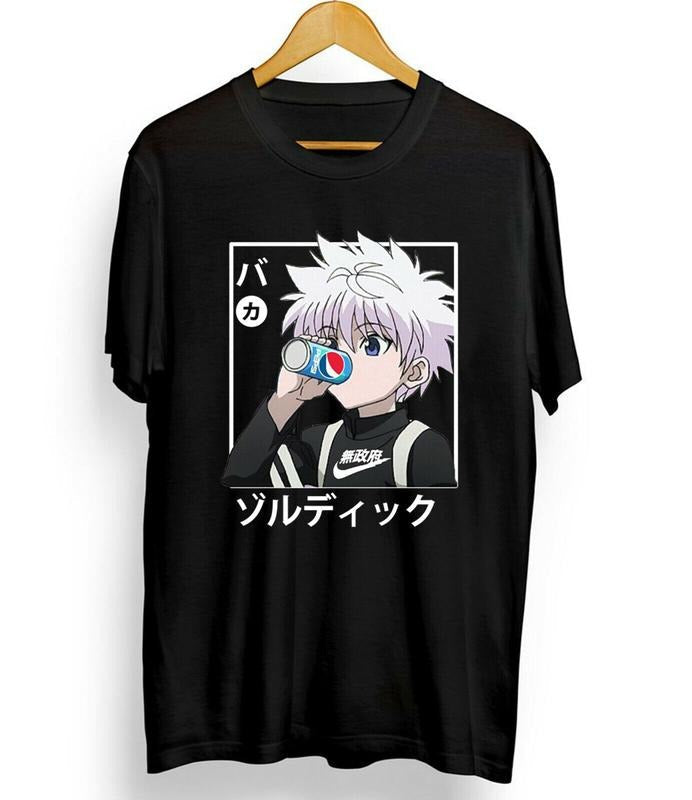 Hunter X Anime Killua Eye Killuas Gon Teams New S 4XL - Adult & Kids T-Shirts, Sweatshirts & Hoodies apparel design preview 1