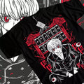 Hunter X Anime Kurapika Red Eyes Manga Lover Cotton - Adult & Kids T-Shirts, Sweatshirts & Hoodies apparel design preview 1