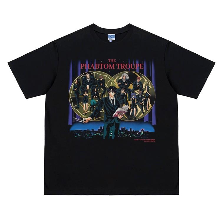Hunter X "Phantom Troupe" Vintage Anime 100% Cotton - Adult & Kids T-Shirts, Sweatshirts & Hoodies apparel design preview 1