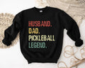Husband Dad Pickleball Legend Lover Sport Player - Adult & Kids T-Shirts, Sweatshirts & Hoodies apparel design preview 1