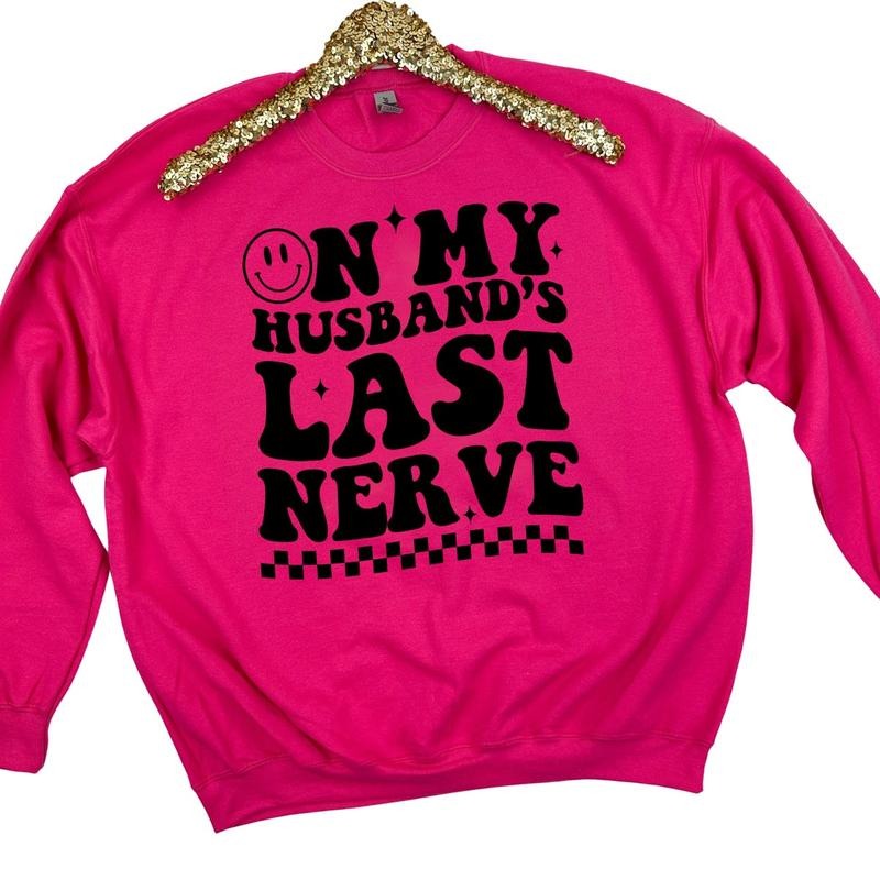 Husband'S Last Nerve 'NLB' - Adult & Kids T-Shirts, Sweatshirts & Hoodies apparel design preview 1