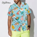 Christmas Santa Beach Summer Hawaiian - Adult & Kids T-Shirts, Sweatshirts & Hoodies apparel design preview 1