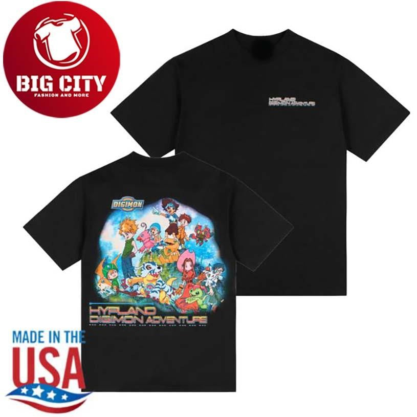 Hypland Digimon Adventure Jumbo Print Two Sided - Adult & Kids T-Shirts, Sweatshirts & Hoodies apparel design preview 1