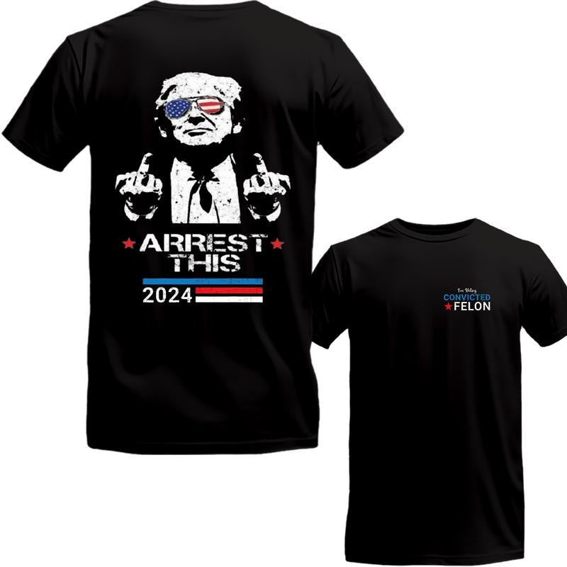 I''M V0tiing C0nviccted Fel0n 2024 TTrumpp Arrest - Adult & Kids T-Shirts, Sweatshirts & Hoodies apparel design preview 1